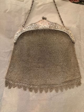 Borsa in maglia metallica 