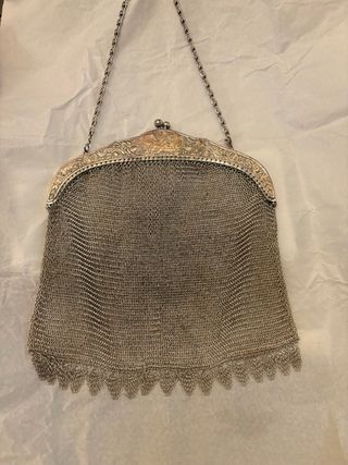 Borsa in maglia metallica 