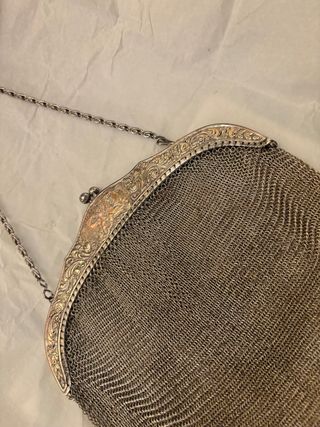 Borsa in maglia metallica 