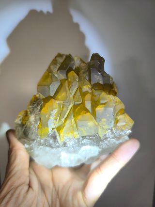 Cuarzo Elestial Naranja