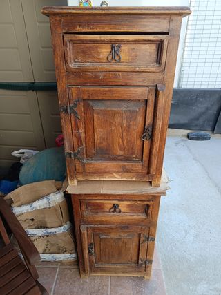 Mesillas noche madera - Dormitorio