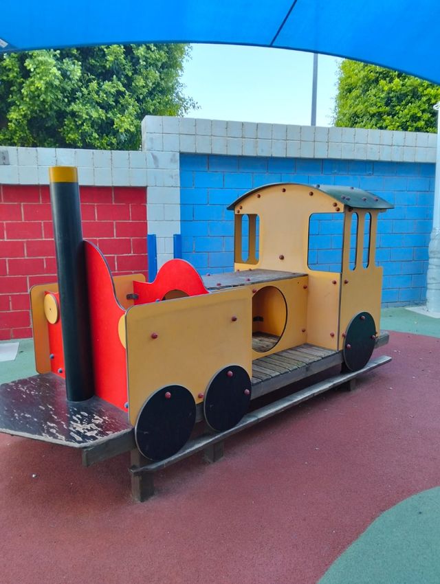 Tren infantil parque