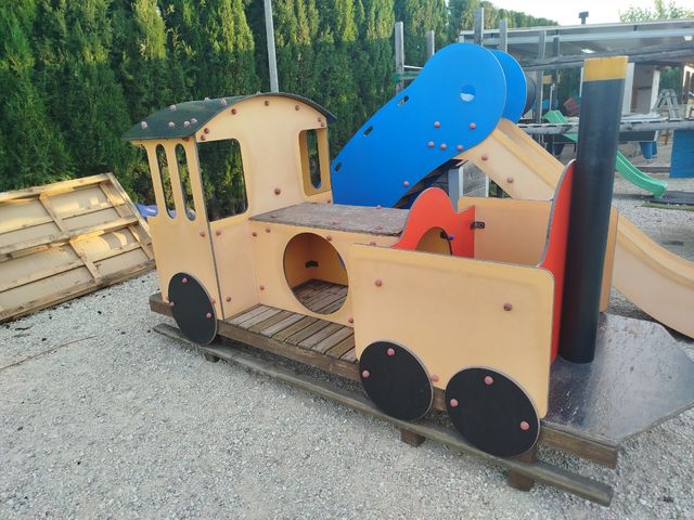 Tren infantil parque