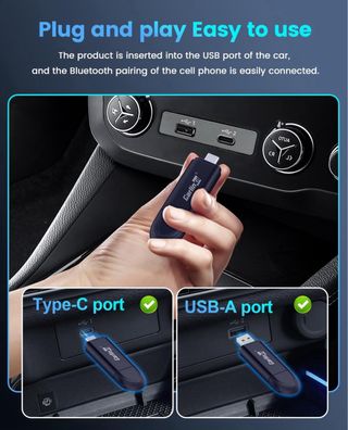 Adaptador Carlinkit Mini 5 Pro