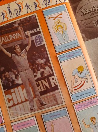 Álbum de Cromos Baloncesto 1986 - 1987