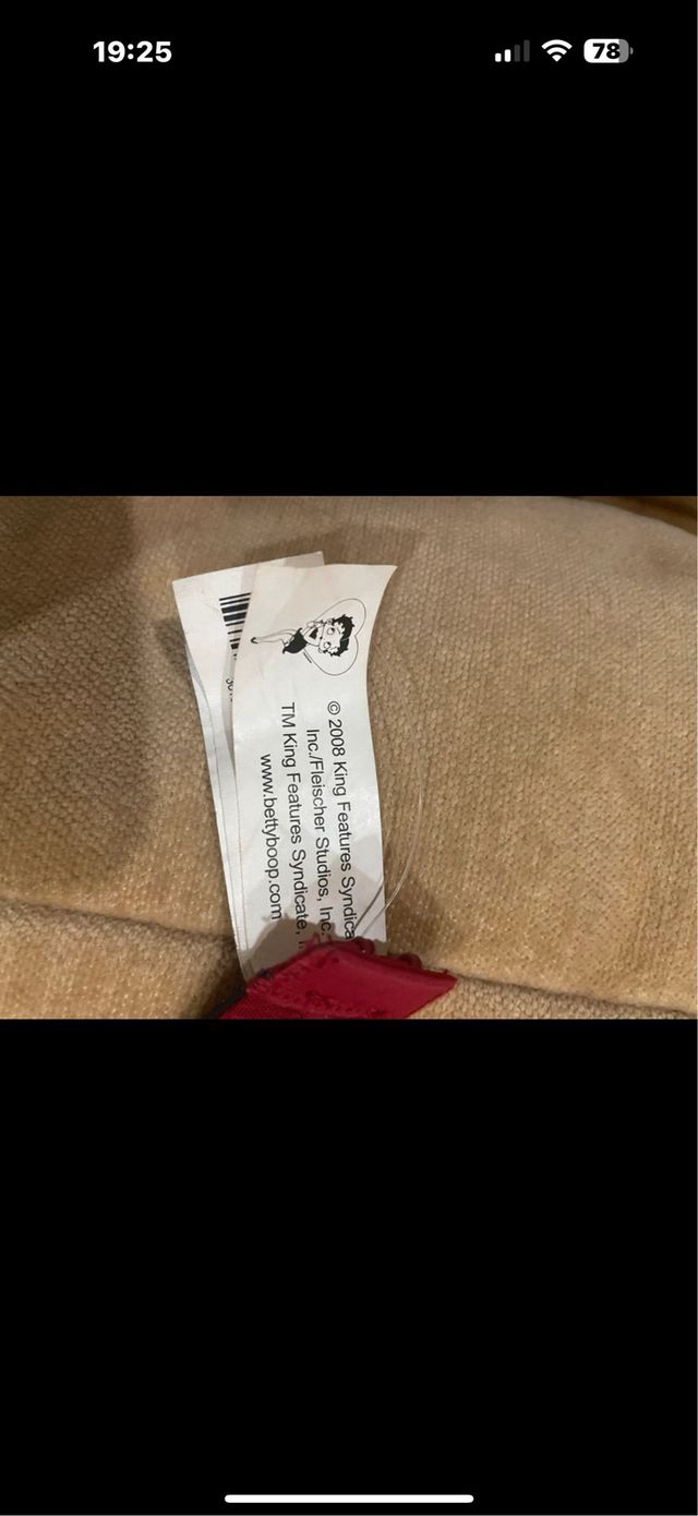 Sutiã Betty Boop Vermelho