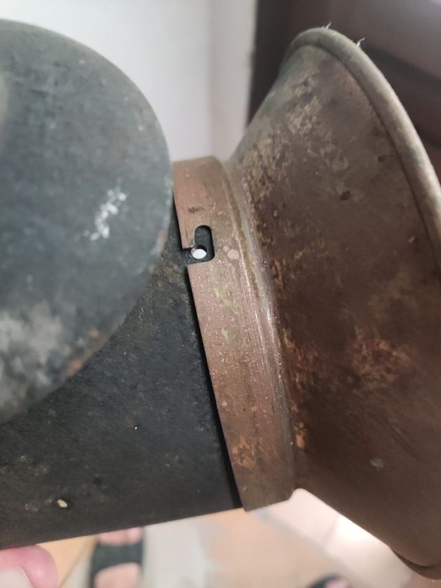 Farol antiguo de bronce?? Recogee