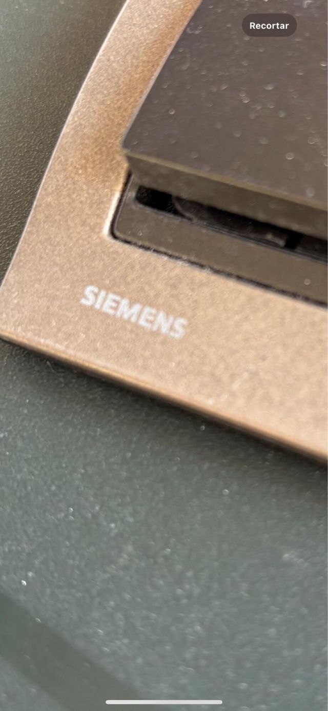 Interruptores y enchufe Siemens Gris/ocre