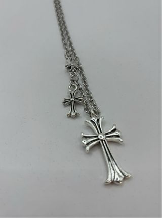 Collana Chrome Hearts - 2 Croci