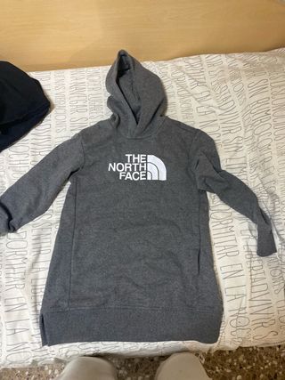 Sudadera The North Face Gris Talla L Niño