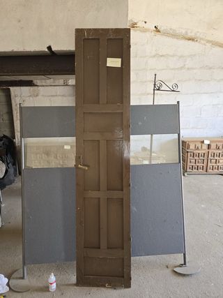 Puerta madera antigua 50x232