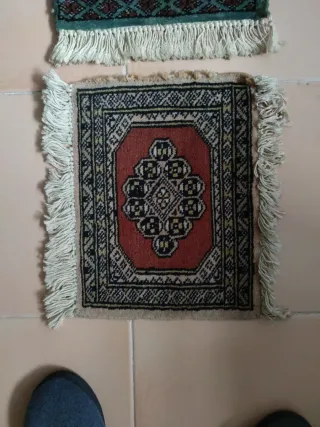 4 tappeti persiani piccoli