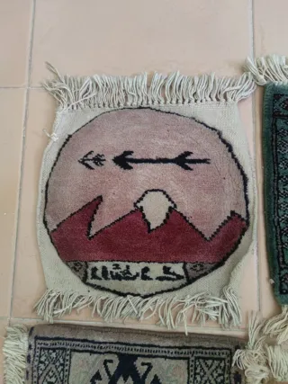 4 tappeti persiani piccoli