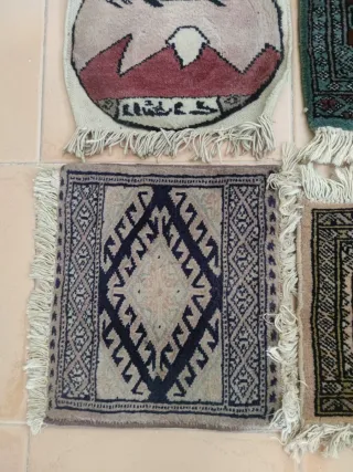 4 tappeti persiani piccoli