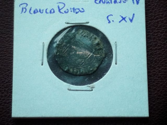 Moneda Blanca Enrique IV, siglo XV
