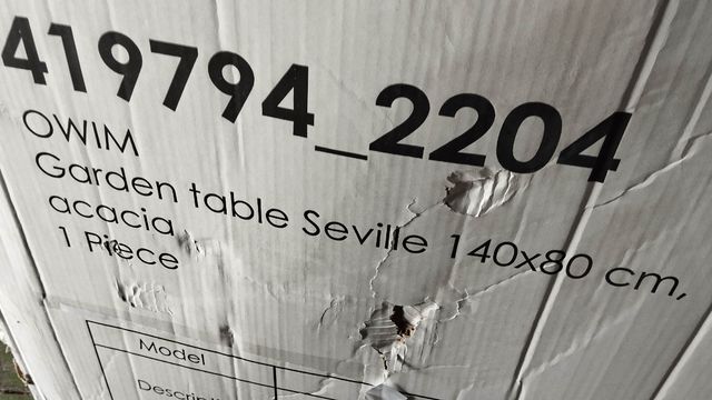 Mesa de jardín Sevilla - Madera