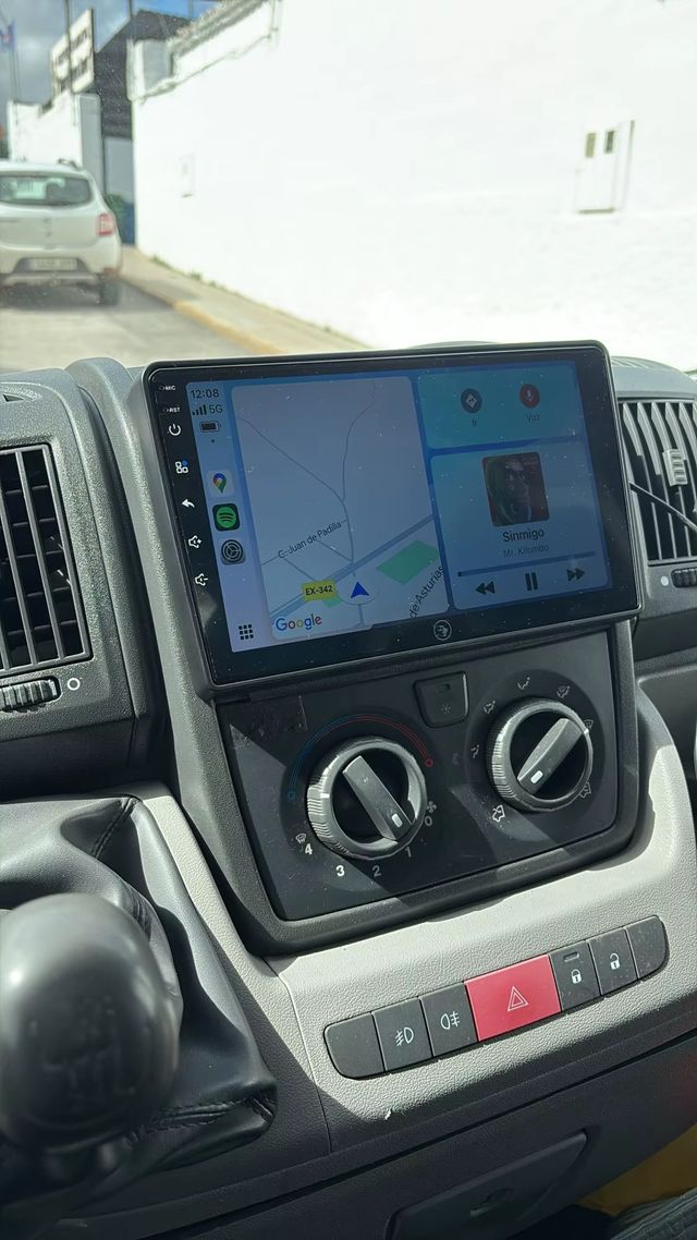 Radio Pantalla CARPLAY Fiat Ducato Jumper Boxer
