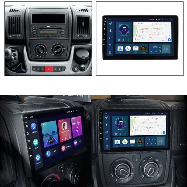 Radio Pantalla CARPLAY Fiat Ducato Jumper Boxer