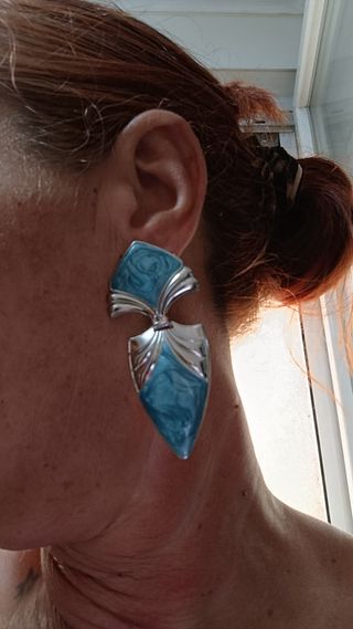 Pendientes - Teal