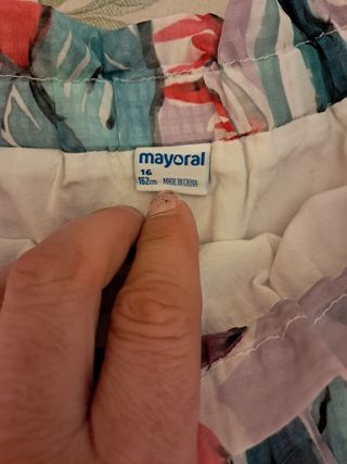 Shorts floreali bambina Mayoral Tg 16A