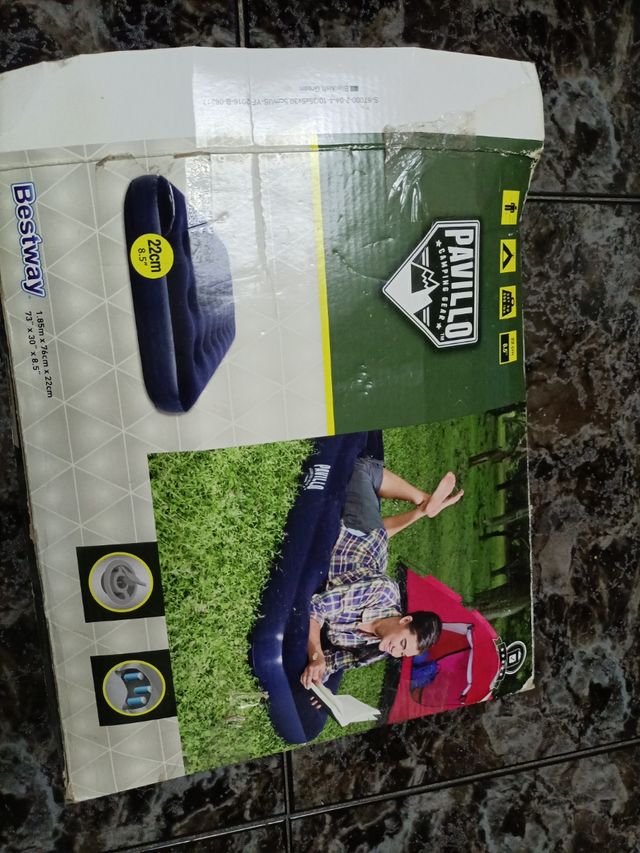 Colchón inflable Bestway camping