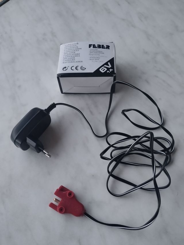 Cargador Batería Feber 6V