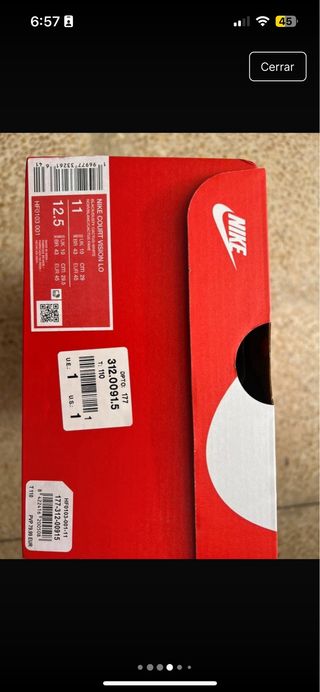 Zapatillas Nike Court 45, turquesa, negra y blanco