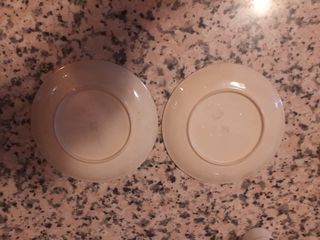 Platos té japoneses pintados a mano