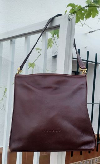 Bolso piel marrón - VRMONT