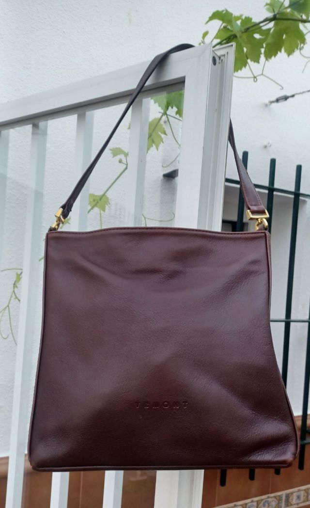 Bolso piel marrón - VRMONT