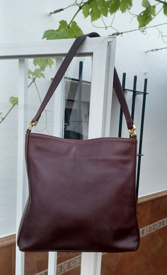Bolso piel marrón - VRMONT