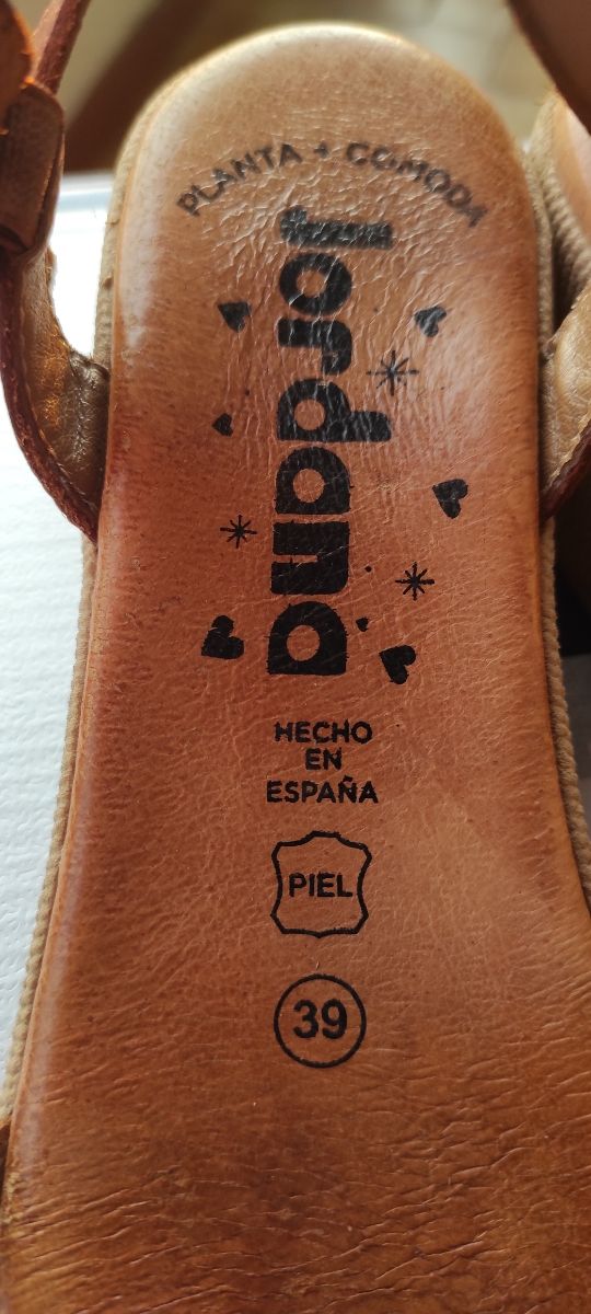 Sandalias cuña Jordana 39