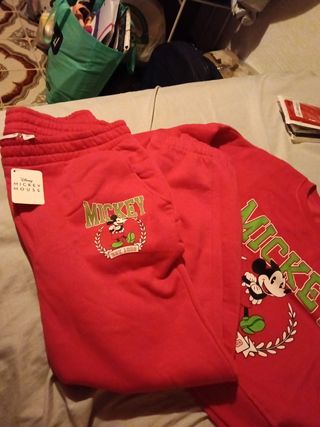 Conjunto Disney Mickey Mouse Rosa
