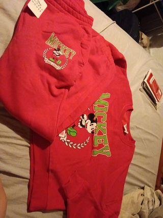 Conjunto Disney Mickey Mouse Rosa