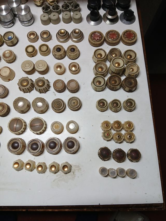 Botones radio antigua