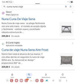 Cuna viaje Nuna  Sena - ultra compacta