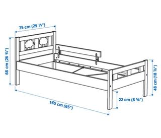 Cama infantil Ikea - blanca