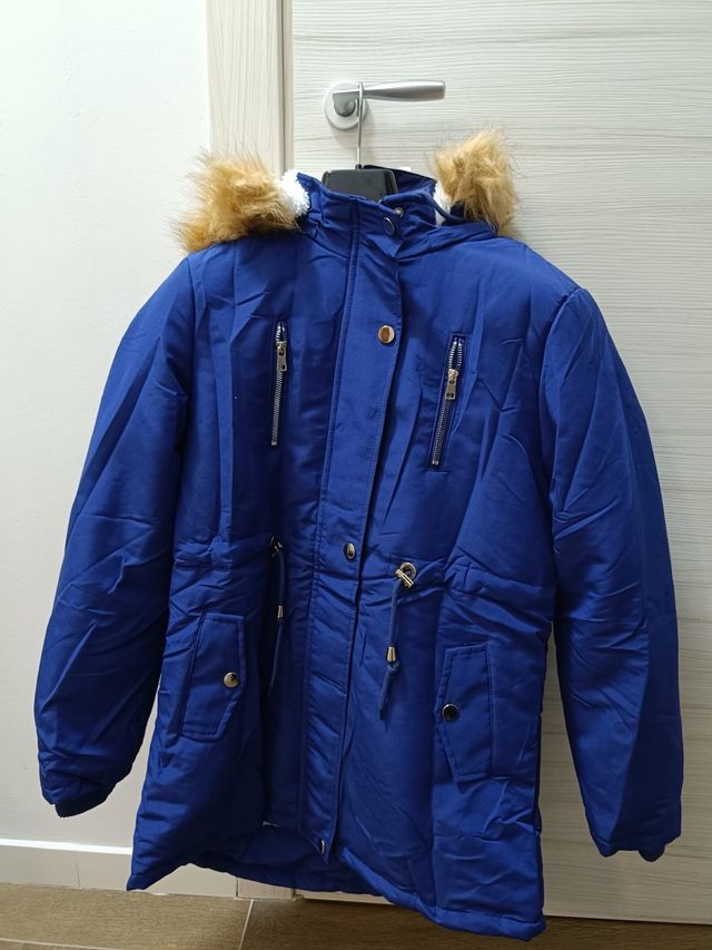 Giacca invernale donna blu