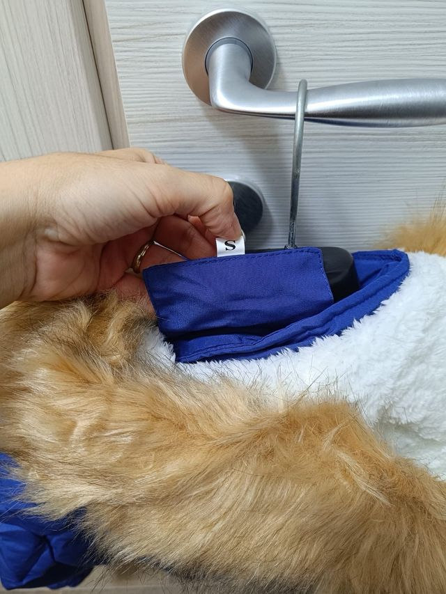 Giacca invernale donna blu