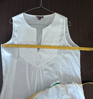 Camicia Cotone Bianco Tg M