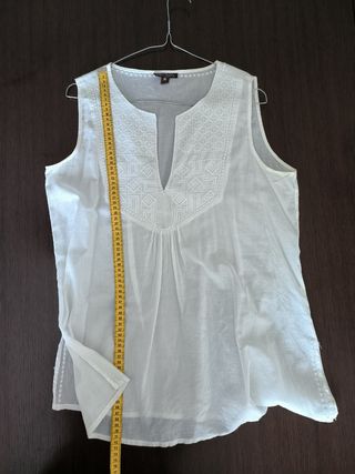 Camicia Cotone Bianco Tg M
