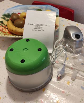 Gelatiera nuova, mai usata