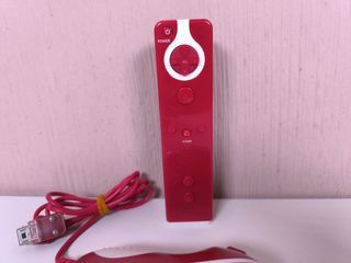 Wii mando rojo+Nunchuck