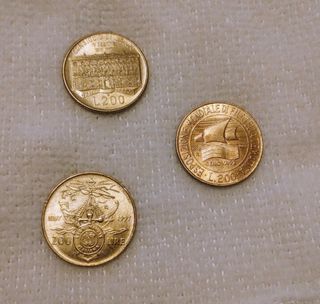 14 Monete 200 Lire Italia