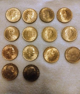 14 Monete 200 Lire Italia