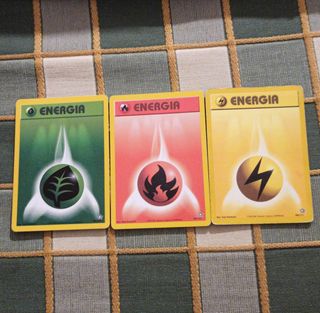 3 Carte Energia Neo Genesis - Pokemon