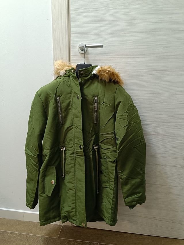 Giacca Invernale Verde Donna