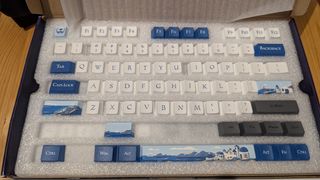 Teclado Akko MOD007B + keycaps estilo japones