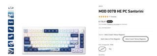 Teclado Akko MOD007B + keycaps estilo japones