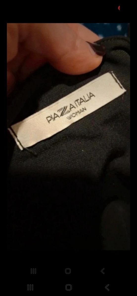 Tubino nero elegante tg. XL (46 IT)